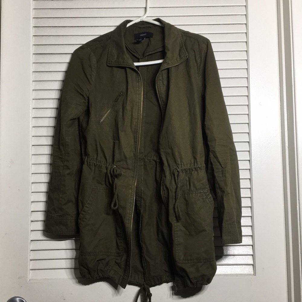 Green jacket